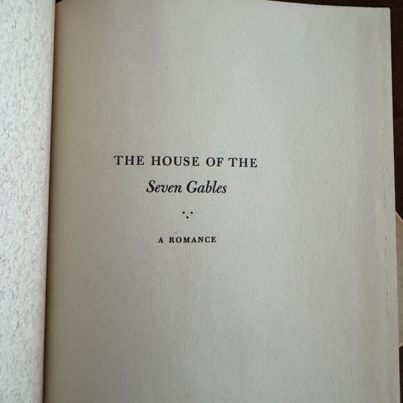 The House Of The Seven Gables By Nathaniel Hawthorne 1935 Heritage Press Book - Picture 3 of 9